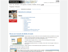 Tablet Screenshot of contencao.cype.pt