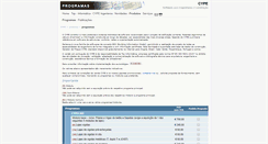 Desktop Screenshot of programas.cype.pt