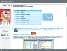 Tablet Screenshot of 20051.novidades.cype.pt