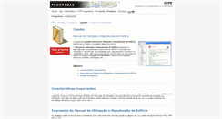 Desktop Screenshot of manualutilizacaomanutencao.cype.pt