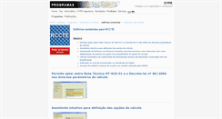 Desktop Screenshot of edificios-existentes.cype.pt