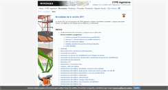 Desktop Screenshot of 2011.novedades.cype.es