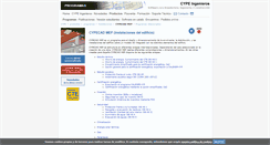 Desktop Screenshot of instalaciones.cype.es