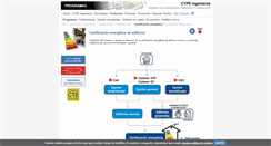 Desktop Screenshot of certificacion-energetica.cype.es