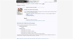 Desktop Screenshot of geradordecadernodeencargos.cype.pt