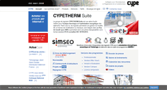 Desktop Screenshot of cype.fr