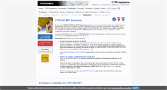 Desktop Screenshot of aislamientoinstalaciones.cype.es