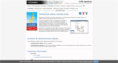 Desktop Screenshot of iugas.cype.es