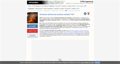 Desktop Screenshot of fds.cype.es