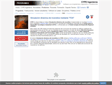 Tablet Screenshot of fds.cype.es