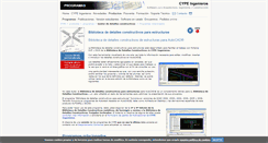 Desktop Screenshot of detalles.cype.es