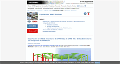 Desktop Screenshot of exportacion-a-tekla.cype.es