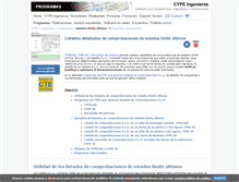 Tablet Screenshot of estados-limite-ultimos.cype.es