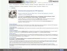 Tablet Screenshot of cype.edu.es