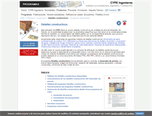 Tablet Screenshot of detalles-constructivos.cype.es