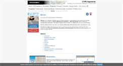 Desktop Screenshot of marcos.cype.es