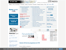 Tablet Screenshot of cype.es