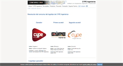 Desktop Screenshot of concurso-logo.cype.es